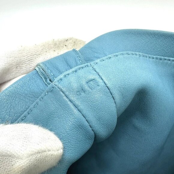 HERMES Crude cell Crossbody Bag Logo Punching Pochette Shoulder Bag - Picture 4 of 10